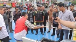 Polres Blitar dan Dinas Terkait Melakukan Sidak SPBU Menindak Lanjuti Keluhan Masyarakat, BBM Bercampur Air