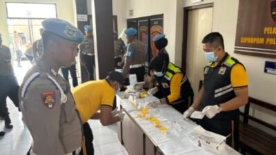 Tanpa Pemberitahuan Sebelumnya, Bidpropam Polda Jatim Gelar Pemeriksaan Menyeluruh di Polres Trenggalek